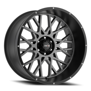 Vision Rocker 412 Wheel 20x10 8x170 Anthracite With Satin Black Lip -25mm | 412-20070ABL-25