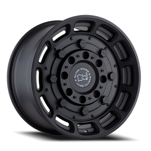 Black Rhino Warthog Wheel 17x8.5 5x127 Matte Black 0mm - FREE T-SHIRT INCLUDED! | 1785WHG005127M71