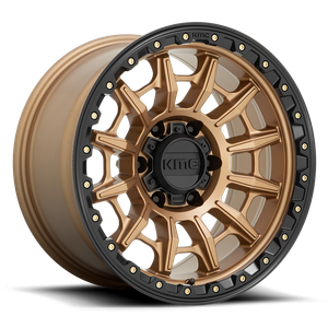 Kmc Km547 Carnage Wheel 17x9 6x135 Matte Bronze With Black Lip 0mm - FREE T-SHIRT INCLUDED! | KM54779063600