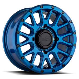 Black Rhino Powersports La Paz Atv Utv Wheel 15x7 4x110 Blue With Black Bolts 51mm | 1570LPZ514110U80