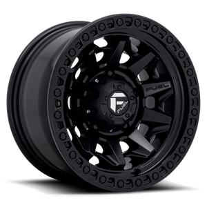 Fuel D694 Covert Wheel 15x8 5x114.3 Matte Black -19mm - FREE T-SHIRT INCLUDED! | D69415806537
