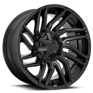 Fuel D775 Typhoon Wheel 22x12 8x165.1 Matte Black -44mm - MINIMUM PURCHASE OF 4 WHEELS | D77522208247