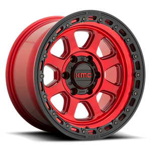 Kmc Km548 Chase Wheel 20x9 8x180 Candy Red With Black Lip 18mm | KM54829088918