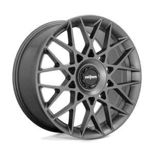 Rotiform R166 Blq-C Custom Drilled Wheel Blanks Rims 19x8.5 Anthracite 35 | R166198500-35A
