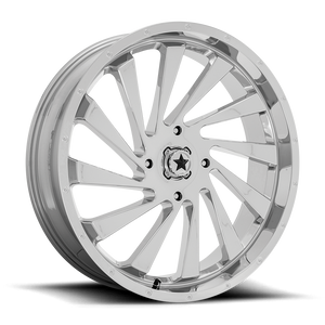 Msa Offroad M46 Blade Atv Utv Wheel 20x7 4x110 Chrome 0mm - FREE T-SHIRT INCLUDED! | M46-020710C