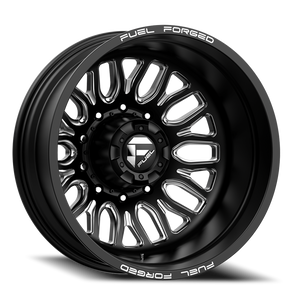 Fuel Db66 Ffc66 Dually Wheel 20x8.25 10x225 Matte Black Milled -202mm | DE662082A935