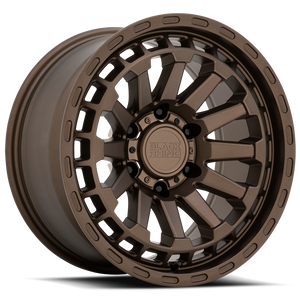 Black Rhino Raid Wheel 17x8.5 6x114.3 Matte Bronze 0mm - FREE T-SHIRT INCLUDED! | 1785RAD006114Z76
