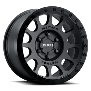 DOORBUSTER PRICING! - Method Race 305Bb Nv Wheel 17x8.5 8x165.1 Matte Black w/ Gloss Black Lip 0mm - FREE T-SHIRT INCLUDED! | MR305785801000