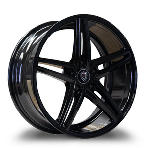 Marquee® M8571 Wheels Rims 18x8 5x112 Gloss Black 25 | 8571188511225GB