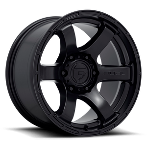 Fuel D766 Rush Wheel 18x9 6x120 Satin Black 20mm - FREE T-SHIRT INCLUDED! | D76618909457