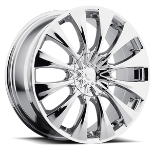 Pacer 776C Silhouette Wheel 17x7.5 5x108 & 5x114.3 Chrome 42mm | 776C-7751442