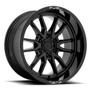 Fuel D760 Clash Wheel 18x9 6x139.7 Gloss Black 1mm - FREE T-SHIRT INCLUDED! | D76018908450
