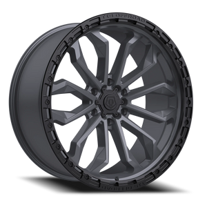 Tis 556Ab Wheel 20x10 6x139.7 Anthracite w/ Black Cast Ring -19mm | 556AB-2108319
