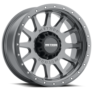 Method Race 605T Nv Wheels Rims 20x10 8x170 Gloss Titanium -24mm | MR60521087824N