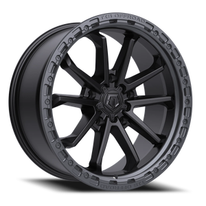 Tis 556Ba Wheel 20x9 5x127 Satin Black w/ Anthracite Bead Ring 1mm | 556BA-2097301