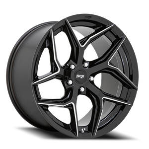 Niche M266 Torsion Wheel 20x9 5x114.3 Gloss Black Milled 35mm | M266209065+35