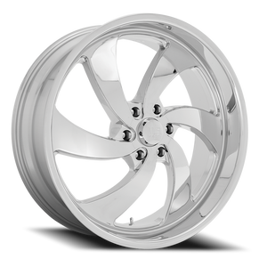 Us Mags U132 Desperado Wheel 24x10 6x135 Chrome 25mm - MINIMUM PURCHASE OF 4 WHEELS - FREE T-SHIRT INCLUDED! | U132240089+25L