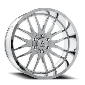 DOORBUSTER PRICING! - Axe Hades Wheel 24x12 8x180 Chrome -44mm - MINIMUM PURCHASE OF 4 WHEELS - FREE T-SHIRT INCLUDED! | 24128180-44HADCH