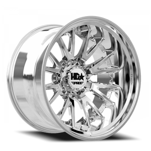 Luxxx Hd Lhd Pro 2 Wheel 24x14 8x170 Matte Black w/ Gloss Black Lip -76mm - MINIMUM PURCHASE OF 4 WHEELS | LHDPRO224148170-76K-C