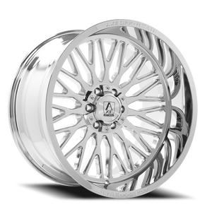 DOORBUSTER PRICING! - Axe Kratos Wheel 26x14 6x135 & 6x139.7 Chrome -76mm - MINIMUM PURCHASE OF 4 WHEELS - FREE T-SHIRT INCLUDED! | 261412H-76KRACH