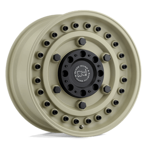 Black Rhino Armory Custom Drilled Wheel Blanks Rims 17x9.5 Desert Sand -18 | 1795ARY-80000D72