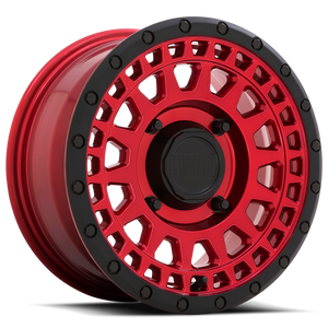 Black Rhino Powersports Parker Atv Utv Wheel 14x7 4x137 Candy Red With Black Lip 51mm | 1470PKR514136R06