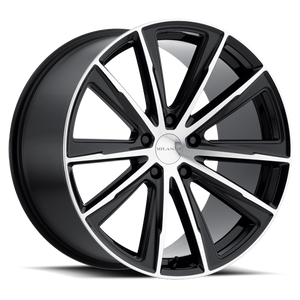 Vision Splinter 471V Wheel 22x10.5 5x114.3 Gloss Black Machined Face 42mm | 471V22165GBMF42