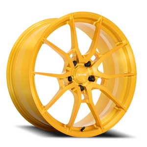Niche T112 Kanan Wheel 20x9.5 5x120 Brushed Candy Gold 23mm | T112209521+23