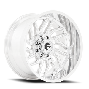 Fuel D809 Hurricane Wheel 22x12 5x127 Polished Milled -44mm - MINIMUM PURCHASE OF 4 WHEELS - FREE T-SHIRT INCLUDED! | D80922207547