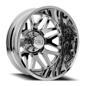 DOORBUSTER PRICING! - Cali Off-Road Invader Dually Wheel 22x8.25 8x210 Chrome -232mm | 9115D-22879CR232