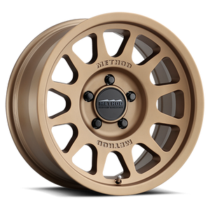 DOORBUSTER PRICING! - Method Race 703Bz Bead Grip Wheel 17x9 5x139.7 Method Bronze -12mm - FREE T-SHIRT INCLUDED! | MR70379055912N