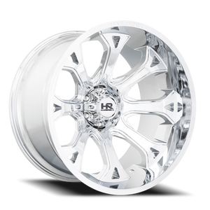 Hardrock Offroad Bloodshot Xposed Wheel 22x12 8x180 Chrome -51mm | H505-221278151C