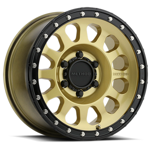 Method Race 315G Wheel 20x10 6x135 Gold w/ Black Lip -18mm | MR31521016118N