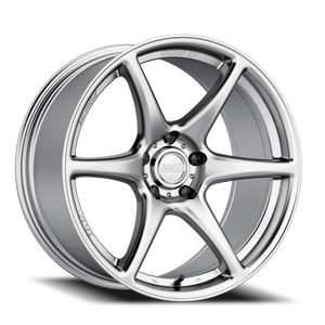 DOORBUSTER PRICING! - Kansei K11S Tandem Wheel 19x9.5 5x120 Hyper Silver 22mm - FREE T-SHIRT INCLUDED! | K11S-199518+22