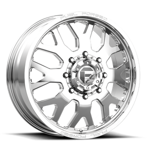 Fuel De19 Ff19D Dually Wheel 24x8.25 8x210 Polished 105mm - MINIMUM PURCHASE OF 4 WHEELS | DF19248293