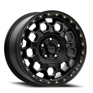 Kmc Km545 Trek Wheel 17x8 5x108 Satin Black 38mm - FREE T-SHIRT INCLUDED! | KM54578045738