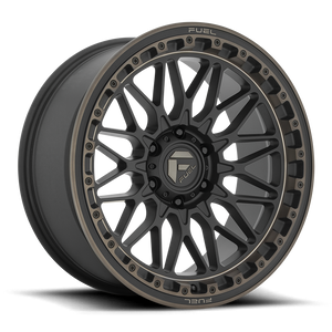 Fuel D759 Trigger Wheel 17x9 5x127 Matte Black Machined With Double Dark Tint -12mm - FREE T-SHIRT INCLUDED! | D75917907545
