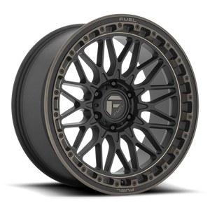 Fuel D759 Trigger Wheel 17x9 6x139.7 Matte Black Machined With Double Dark Tint -12mm - FREE T-SHIRT INCLUDED! | D75917908445
