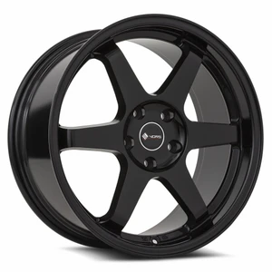Vors Tr37 Wheels Rims 18x8.5 5x114.3 Gloss Black 35mm | TR37188551435BK