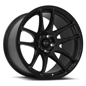 Vors Tr4 Wheels Rims 18x10.5 5x120 Gloss Black 22mm | TR0418A551422BK-520