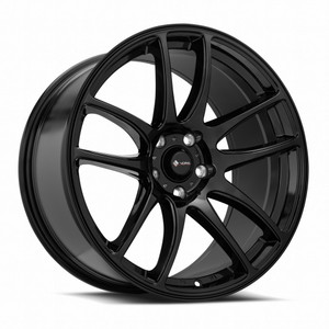 Vors Tr4 Wheels Rims 19x9.5 5x114.3 Gloss Black 22mm | TR04199551422BK