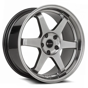 Vors Tr37 Wheels Rims 18x8.5 5x115 Hyper Black 35mm | TR37188551435HB-515