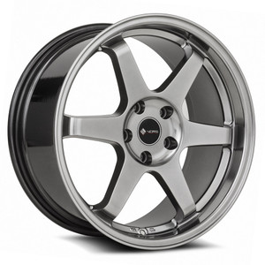 Vors Tr37 Wheels Rims 18x8.5 5x114.3 Hyper Black 35mm | TR37188551435HB