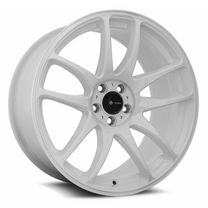 Vors Tr4 Wheels Rims 18x8.5 5x112 White 35mm | TR04188551435W-512