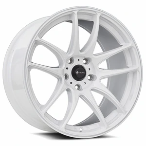 Vors Tr4 Wheels Rims 19x9.5 5x115 White 22mm | TR04199551422W-515