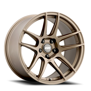 DOORBUSTER PRICING! - Esr Cs8 Wheel - 18x10.5 5x114.3 Matte Bronze 22mm | 80511122 CS8MBRNZ 5X114.3