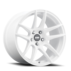 DOORBUSTER PRICING! - Esr Cs8 Wheel - 19x8.5 5x114.3 Gloss White 30mm | 98511130 CS8WHT 5X114.3