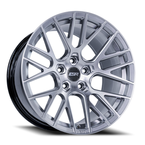 DOORBUSTER PRICING! - Esr Rf11 Wheel 20x10.5 5x112 Hyper Silver 40mm - FREE T-SHIRT INCLUDED! | 00551440 RF11HS 5X112