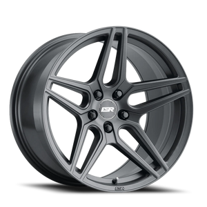 DOORBUSTER PRICING! - Esr Rf15 Wheel 20x10.5 5x108 Matte Graphite 40mm - FREE T-SHIRT INCLUDED! | 00551440 RF15MGR 5X108