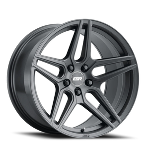 DOORBUSTER PRICING! - Esr Rf15 Wheel 20x10.5 5x115 Matte Graphite 40mm - FREE T-SHIRT INCLUDED! | 00551440 RF15MGR 5X115